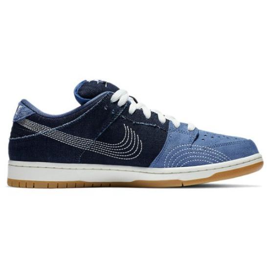 Nike Dunk Low Pro PRM SB Sashiko Pack 2020 Обувь CV0316-400