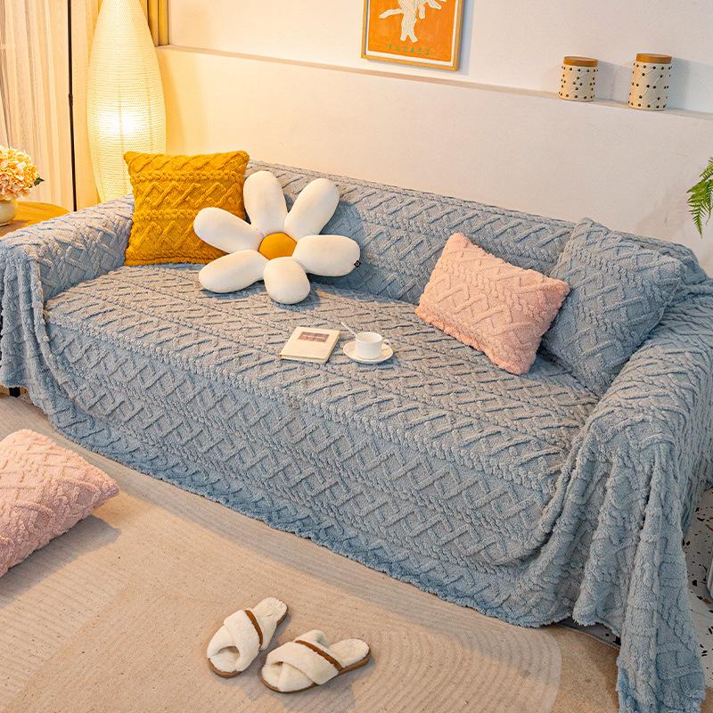 Anti-cat Scratch Sofa Cover Cloth Towel Four Seasons Universal Anti-slip Sofa Cover Cover All-inclusive Universal Sofa Blanket Full Cover