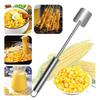 1PCS Corn Kernel Peeling Artifact Kitchen Food Grade Stainless Steel Scraper Fast Corn Shovel Planer Manual Planer Vegetable Cutter