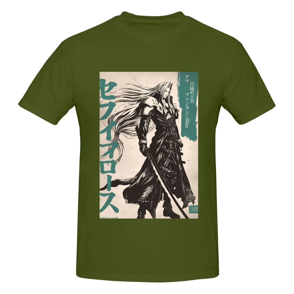Vintage Sephiroth Duotone Not Easy To Deform Tshirt Casual And Relaxed Heat Transfer Shirt