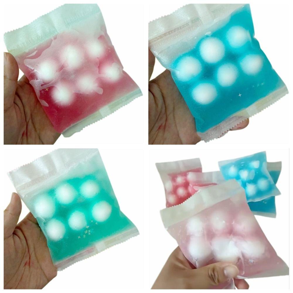 Handmade Crispy Handmade Ball Wax Coating Fidget Squeeze Bag Children Gifts