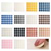 30Pieces Self Adhesive Screw Hole Covers Stickers Waterproof Wood Grains Accessory for Furniture Cabinets Desks