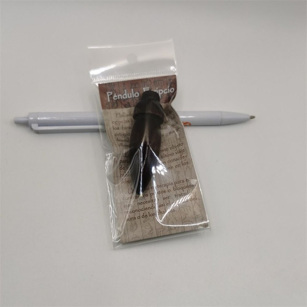 Амулет натуральный деревянный маятник деревянный круглый конус узор портативный маятник Рейки кулон