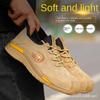Safety Shoes Men's Safety Shoes Anti-Smashing and Anti-Penetration Steel Toe Cap Comfortable Breathable Work Shoes