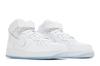 Женские кроссовки Nike Air Force 1 Mid Белый Змеиный принт Ледяной (Женский) Белый/Белый