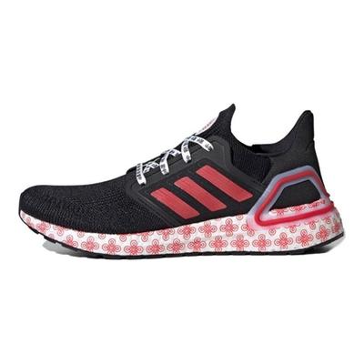 UltraBoost 20 Китайские кроссовки унисекс Black Core-Black Glory-Red FX8886