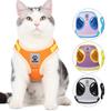 Puppy Dog Harness Leash Rope Set Breathable Summer Mesh Cat Dogs Harness Vest Reflective Pet Cat Chest Straps Chihuahua Yorkies