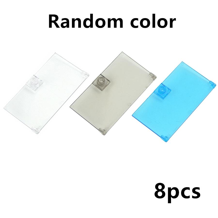 City Window Building Up Cubes Custom Build House Door Frame Glass Bricks Parts Fits 60594 60616 60621 60596 MOC Educational Tool Parts Fo