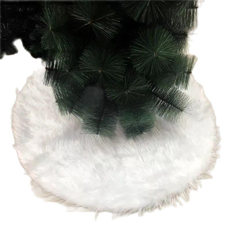 Круглая юбка для рождественской елки Плюшевая юбка для рождественской елки Товары для рождественской вечеринки Ресторан Бар Домашнее украшение Юбка для елки