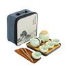 Chinese Tea Travel Set Kung Fu Ceramic Portable Teacups Teapot Porcelain Gaiwan Cups Ceremony Tools Handmade Mini XiShi Pot