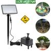 Energy Saving Solar Fountain Submersible Water Pump With Sponge Filter Panel For Fish Tank Pond Pool