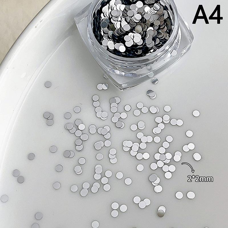 Holographic Laser Star Love Sequins Nail Glitter Gold Silver Sequin Mix Size Paillette Diy Design Nail Art Decorations Tool