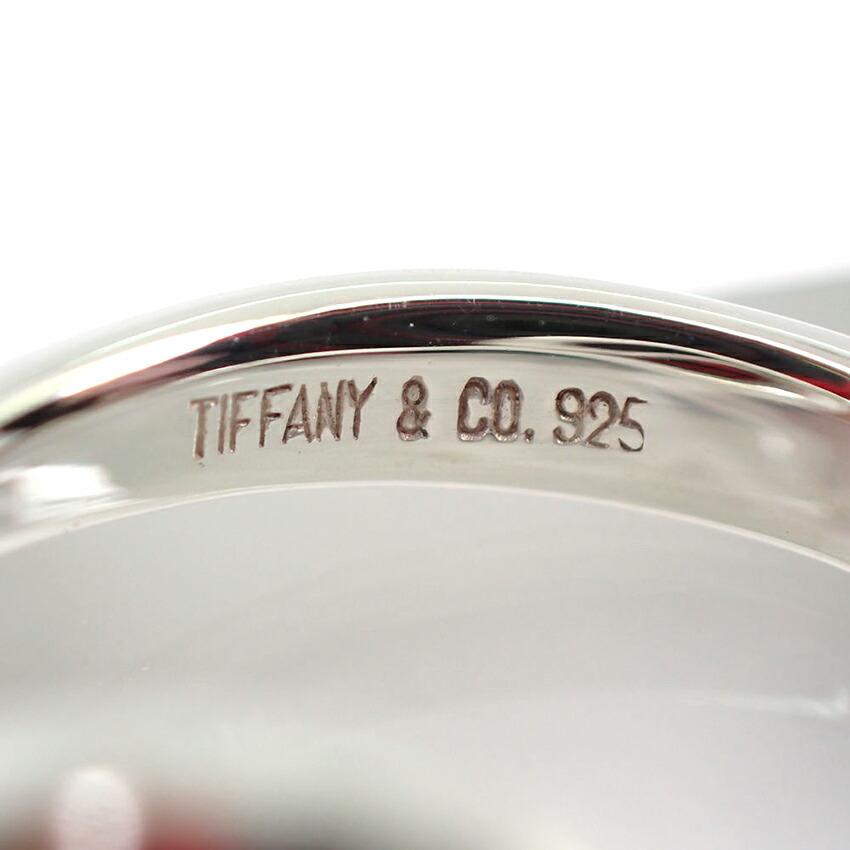 [Б/у] Кольцо TIFFANY/Tiffany 925 Open Wave Нет. 8 [г317-89]