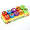 10PCS Fruit Animal Stamps Self-ink Guest Souvenir Festival Party Gifts Kids Gift