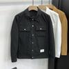 Весна и осень Простая повседневная куртка с лацканами, мужская новая корейская мода, универсальная короткая рабочая куртка