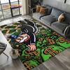 3D Rich Man Game Monopoly Dollar Cartoon Carpet Rug for Living Room Bedroom Home Sofa Decoration,Kid Area Rug Non-slip Floor Mat