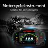 Motorcycle Digital Speedometer Universal Meters Tachometer Oil Gauge Dashboard For 2/4 Cylinder Devices and Sensors For Kawasaki