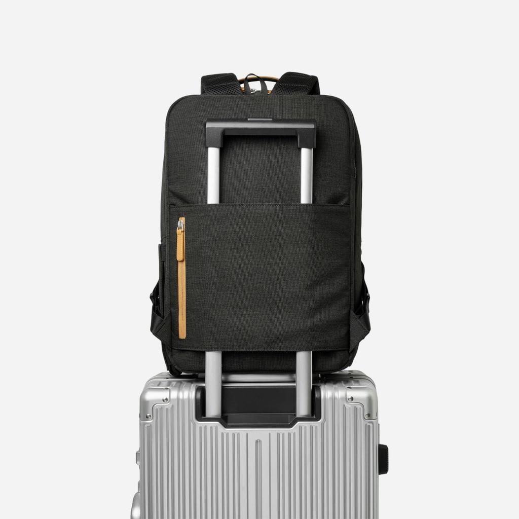 Умный рюкзак Nordace 15 дюймов с USB-зарядкой Черный Коричневый Siena Pro