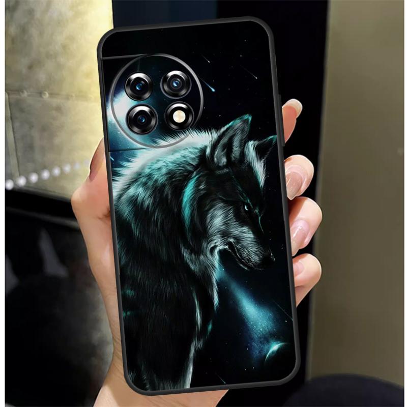 Чехол с изображением волков для OnePlus Nord 4 CE 3 2 Lite N30 N20 N10 OnePlus 13 12 11 10 Pro 10T 8T 12R 13R