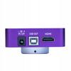 Rosfix Микроскопический набор 3-в-1 – Камера 51 Мп с HDMI и USB | Объектив 100x | Алюминиевая платформа 50 мм и 40 мм