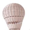 Wall Hanging Rattan Woven Air Balloon 30x22cm Multipurpose Backdrop Pendant Decor Photography