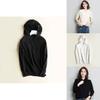 Women's Loose Sweater Knitted Soft Cashmere Hoodies Coat For Cozy Comfort
