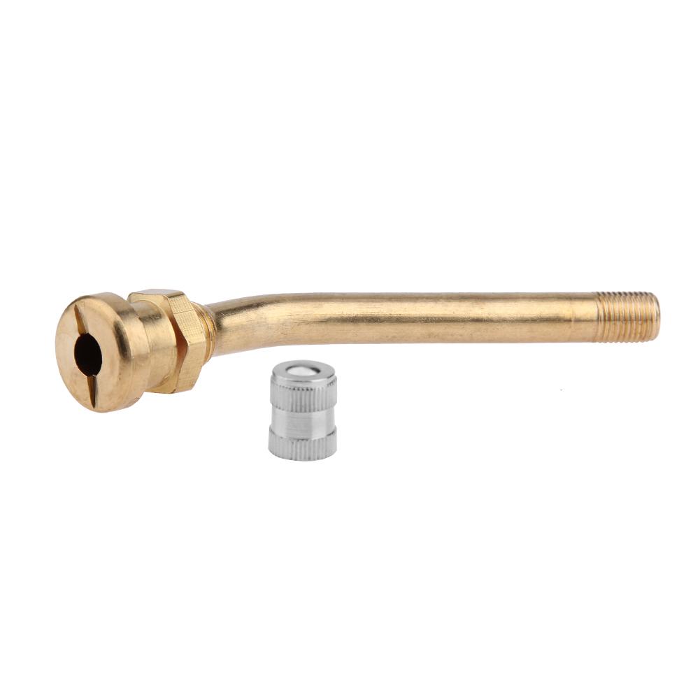 1/2 шт. латунный стержень вентиля для грузовых шин V3.20.4 с отверстием 9,7 мм, алюминиевые колесные диски, подходящие для автобусов, микроавтобусов, тяжелых грузовиков