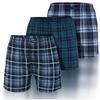 Cornette Boxer Shorts Loose Cotton Checkered BM222 Comfort 3 Pack