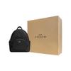 Coach Court 27 Classic Monogram Zip Canvas And Leather Backpack Unisex Backpack Black 5671-SVTSQ