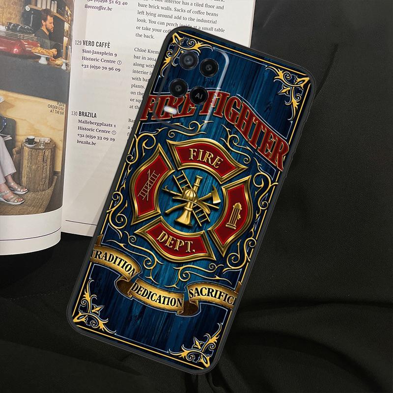 Rescue Fire Dept For Oppo A80 A60 A40 A94 A54 A98 A78 A18 A38 A58 A16 A76 A96 A17 A77 A74 A57S A15 Phone Case