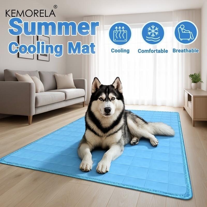 KEMORELA 2026 Ice-Cool Upgrade Summer Pet Cooling Pad Dog Bed Breathable Mesh Bed for Dog Houses for Small Medium And Large Pets