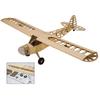 Dancing Wings Hobby S0801 Balsa Wood RC Самолет 1,2M Piper Cub J-3 Комплект дистанционного управления самолетом