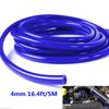 16.4ft Blue 4mm Car Engine Cooling Silicone Tubing Vacuum Tube Hose Pipe 5Meters