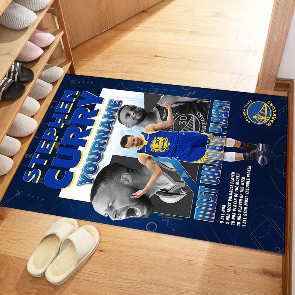 Curry Personalized Name Area Rug Suitable For Dining Room Dormitory Living Rooms Study Room Antislip Rug Anime Office Decor