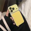 Чехол с узором «Корейское сердце и личи» для Apple 17 Pro Max, Посеребренный край, Совместим с 16 Pro/15/14.