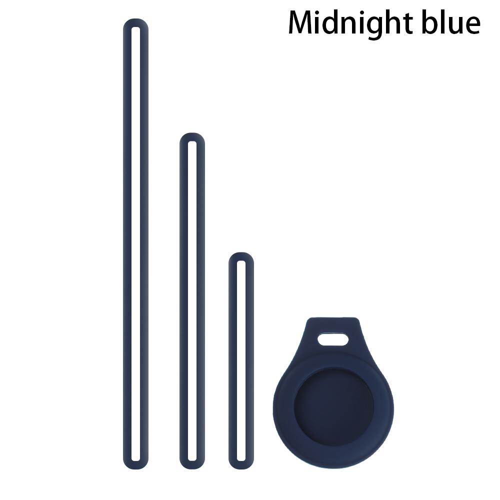 Protection Accessories For Airtags Tracker Protector Anti-fall Strap Protective Case Silicone Cover