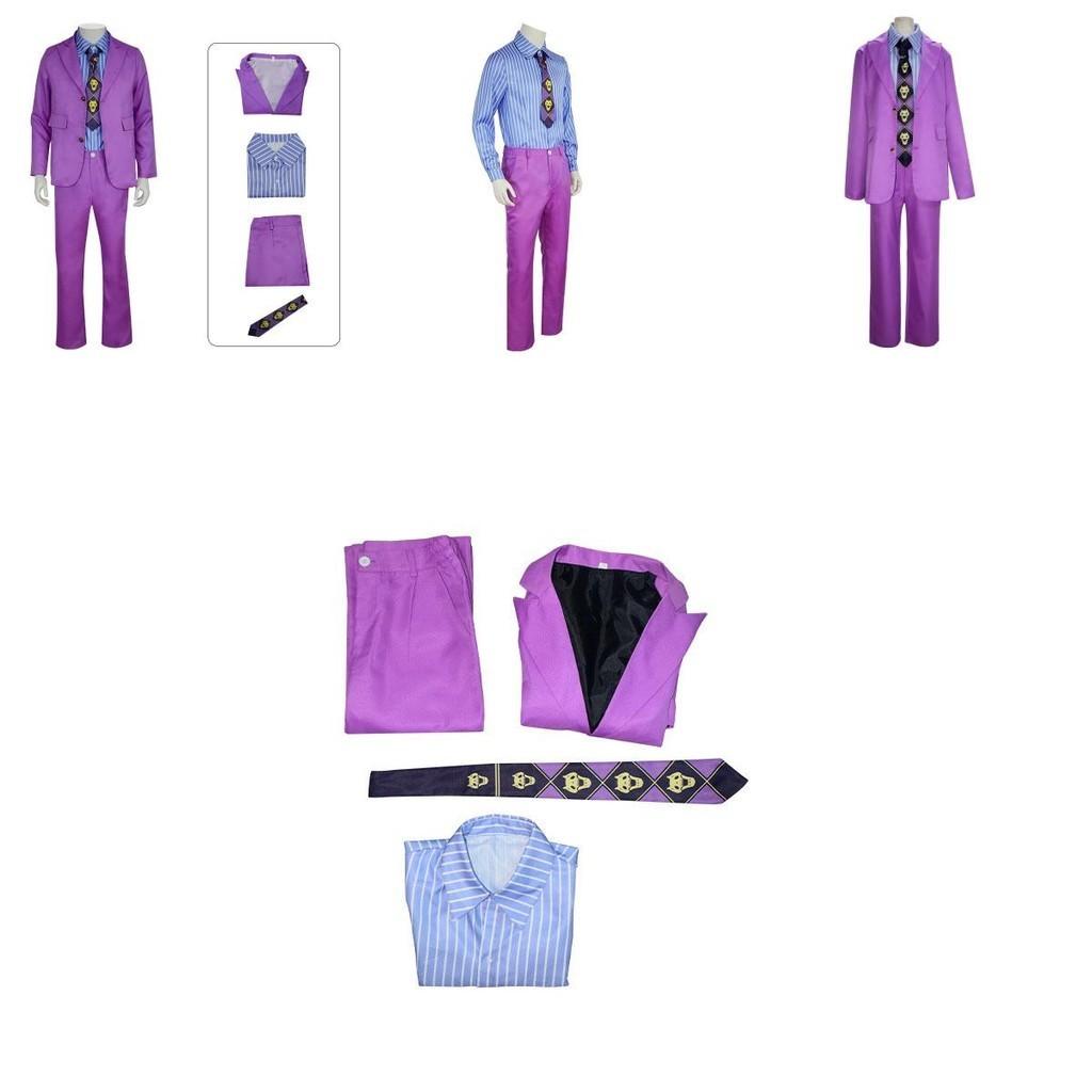 Подробная Косплей Одежда JoJo's Bizarre Adventure Diamond Is Unbreakable Yoshikage Kira/kosaku Kawajiri