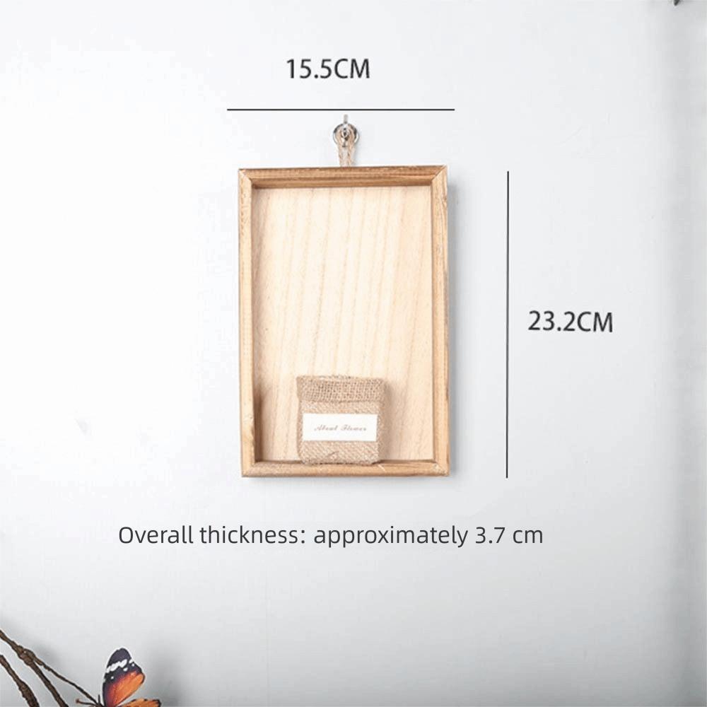 Simulated Flower Flower Photo Frame Creartive Art Plant Holder Wall Hanging Photo Frame  Wedding