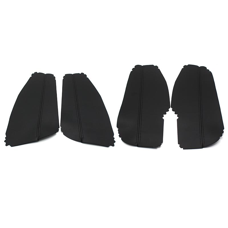 Car Center Console Armrest Box / Door Handle Panel Microfiber Leather Cover for Toyota Corolla 2014 2015 2016