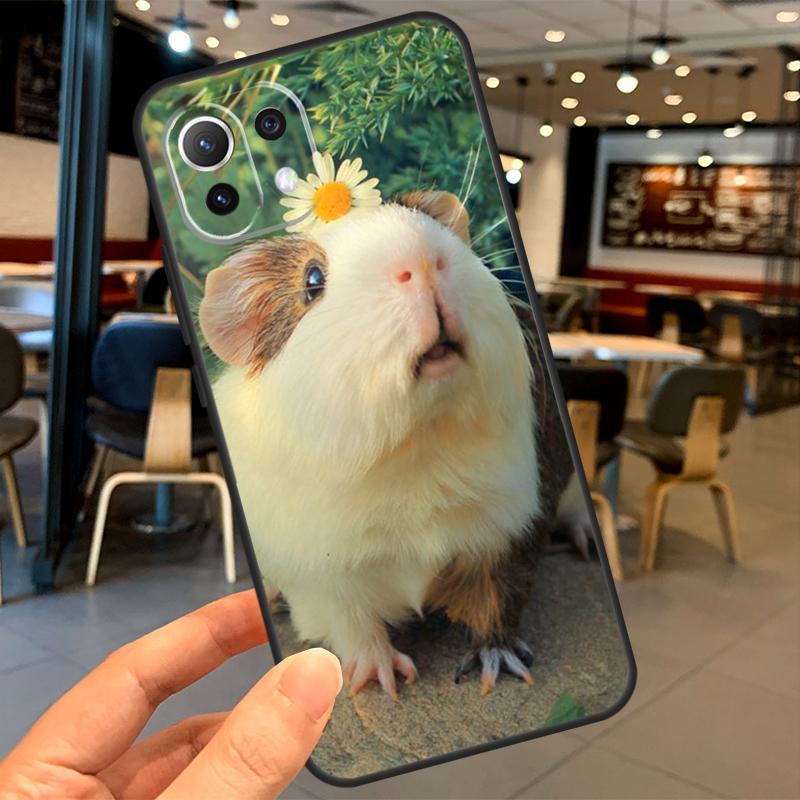 Чехол с животным Морская свинка для Xiaomi 14T Pro 11T 12T 13T 13 14 15 Ultra POCO X7 Pro X3 X5 X6 F5 F6 M6 Pro Чехол