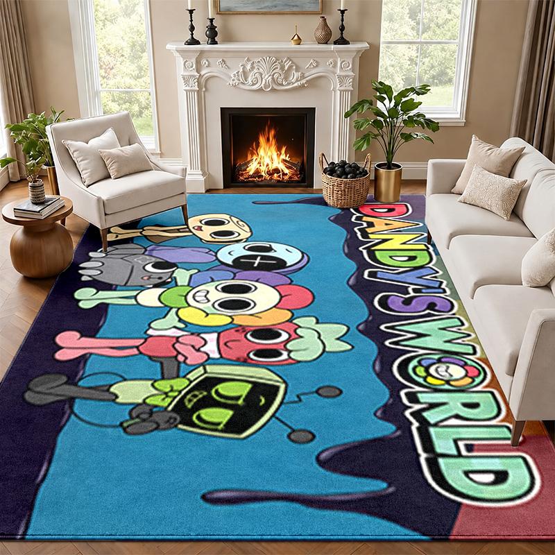 Dandys world Carpet Door Mat for Living Room or Bedroom Protective Mat Under Chair Office Decoration Christmas Gift Birthday Present