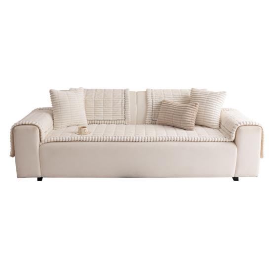 Sofa Cover Washable Non-Slip Couch Throw Soft Thick Pet-friendly Sofa Protector