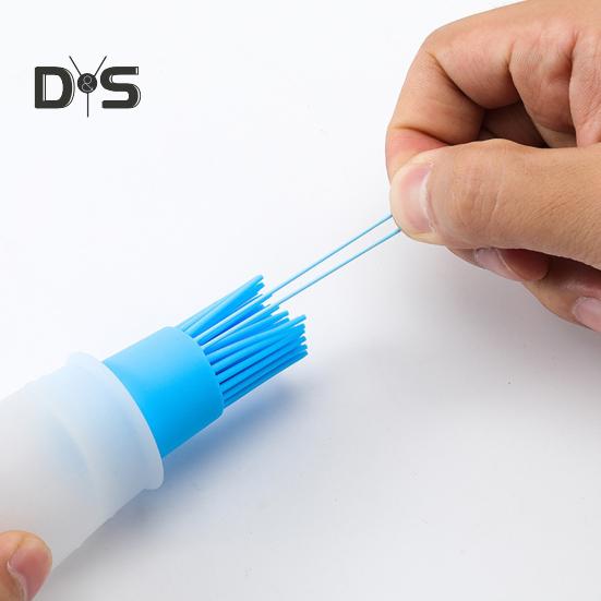 Удобная ручка для гриля, масляная щетка, многоразовая, удобная бутылка для масла для домашнего ресторана с ручной щеткой