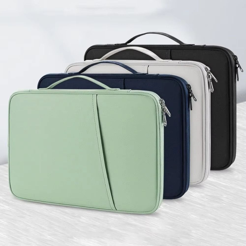 Сумка для ноутбука с ручкой, легкая, водонепроницаемая, для компьютера, ноутбука, планшета (11 дюймов), с двойной молнией, защитный чехол.