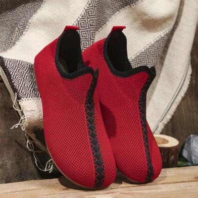 Мода 2024 Лето Пара Женские Слипоны Легкие Балетки Женские Удобные Сетчатые Дышащие Мягкие Противоскользящие Лоферы для Женщин