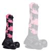 Horse Hurulf S Dildo 18 X 4.7cm Black-Pink - Bad Horse - ZOO GODE