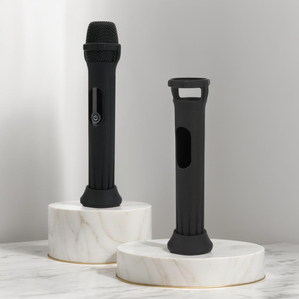 Silicone Case Mic Sleeves Anti-Rolling Protective Case Mic Covers for JBL Wireless Mic