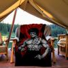 1PC Martial_Artist Bruce_Lee Outdoor Blanket Lightweight Flannel, Soft & Warm, All-Season Use for Sofa, Outdoor, Camping, Living Room, Office07