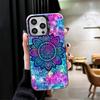 Mandala Sunflower Dreamy Style Soft Phone Case for iPhone 15 16 17 Pro Max 17Air 16E 14 Plus 13 12 Mini Shockproof Cover Back Sh