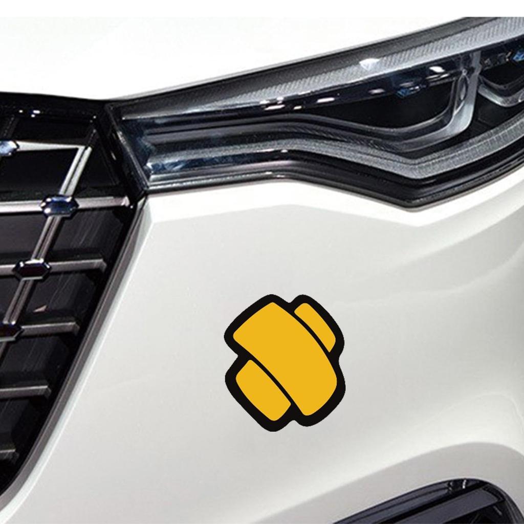 Car Decal - Car Bandage Printed Funny Stickers,Personalized Bandage OK Bandage HF Sticker Blocking